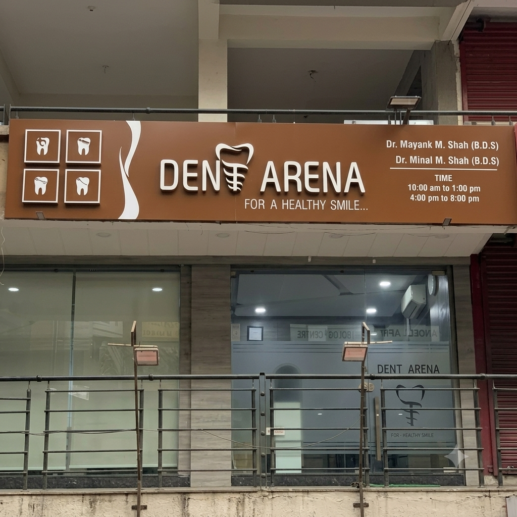 Dent Arena Bhatar Signboard